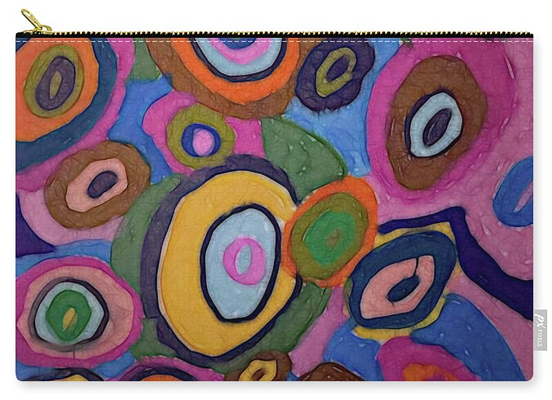 Warm Autumn Bubbles - Zip Pouch