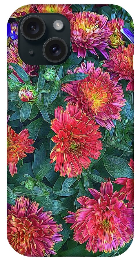 Warm Fall Mums - Phone Case