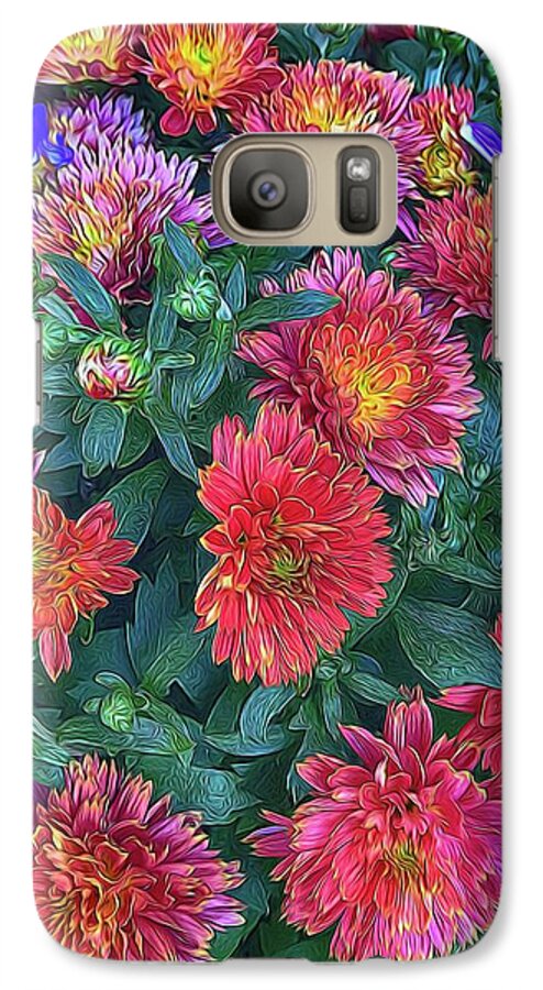 Warm Fall Mums - Phone Case