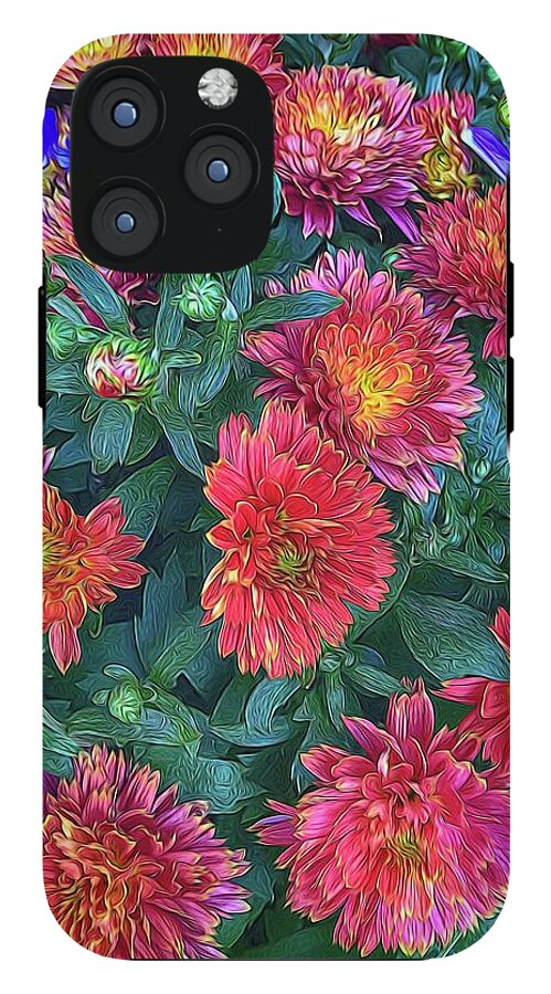 Warm Fall Mums - Phone Case