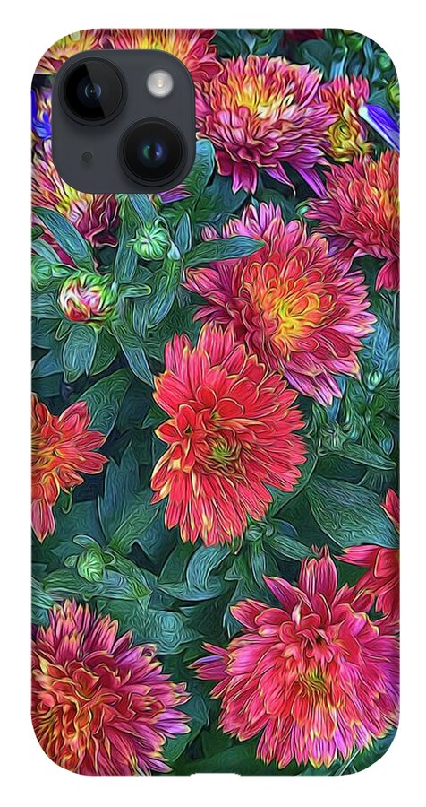 Warm Fall Mums - Phone Case