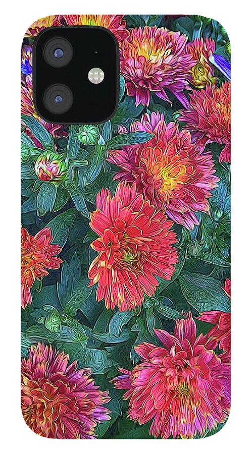 Warm Fall Mums - Phone Case