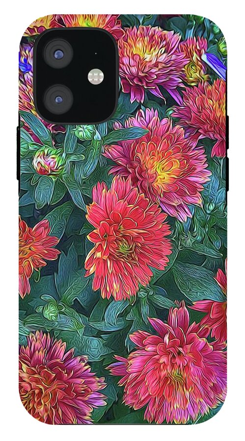 Warm Fall Mums - Phone Case
