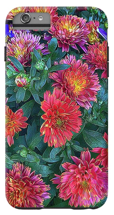 Warm Fall Mums - Phone Case