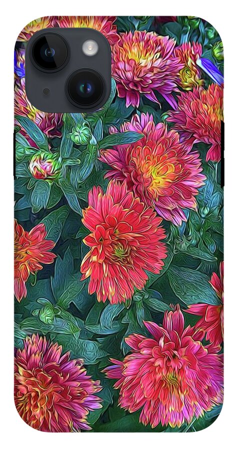 Warm Fall Mums - Phone Case