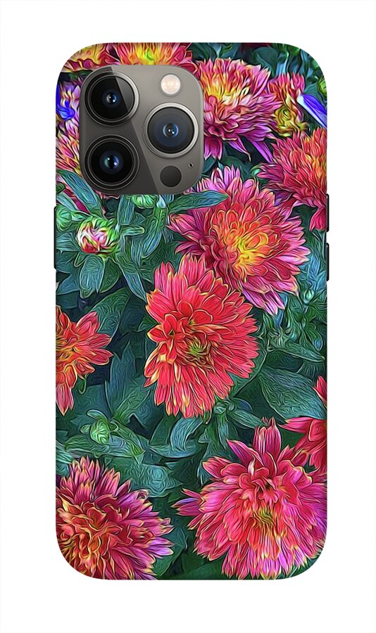 Warm Fall Mums - Phone Case