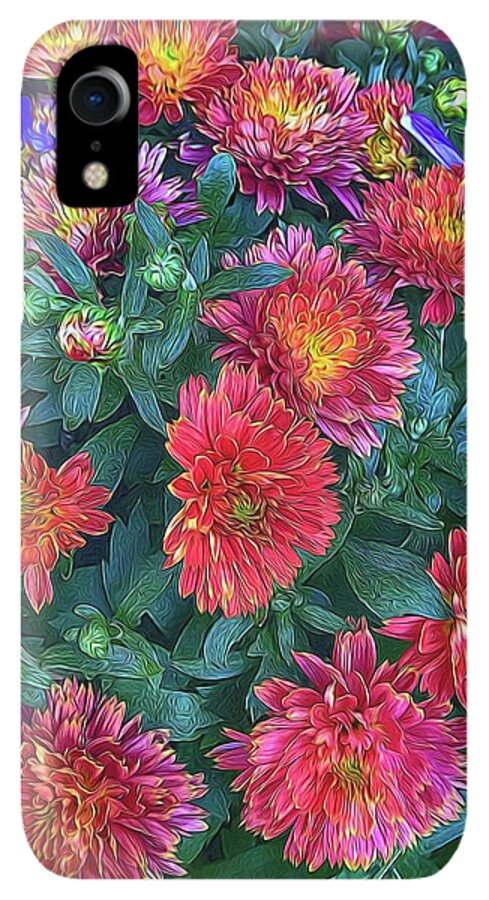 Warm Fall Mums - Phone Case