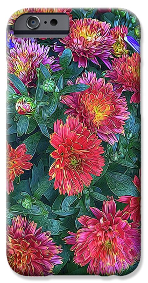 Warm Fall Mums - Phone Case