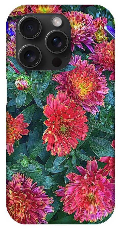 Warm Fall Mums - Phone Case