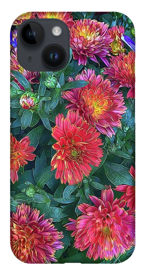 Warm Fall Mums - Phone Case