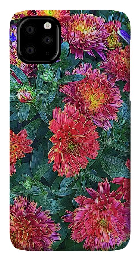 Warm Fall Mums - Phone Case