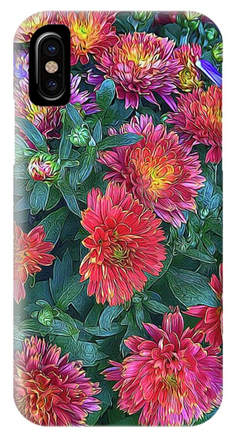 Warm Fall Mums - Phone Case