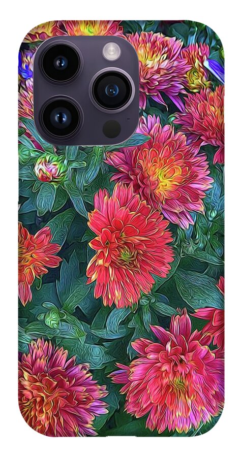 Warm Fall Mums - Phone Case