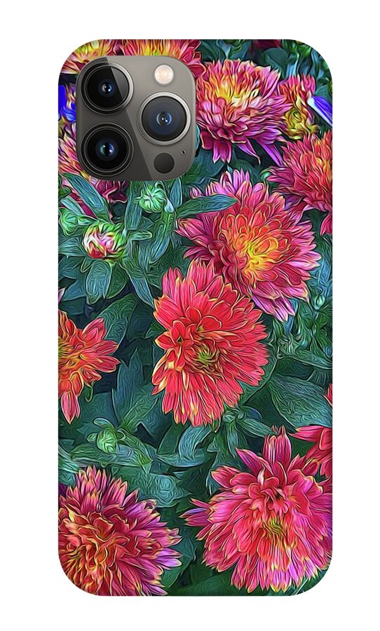 Warm Fall Mums - Phone Case