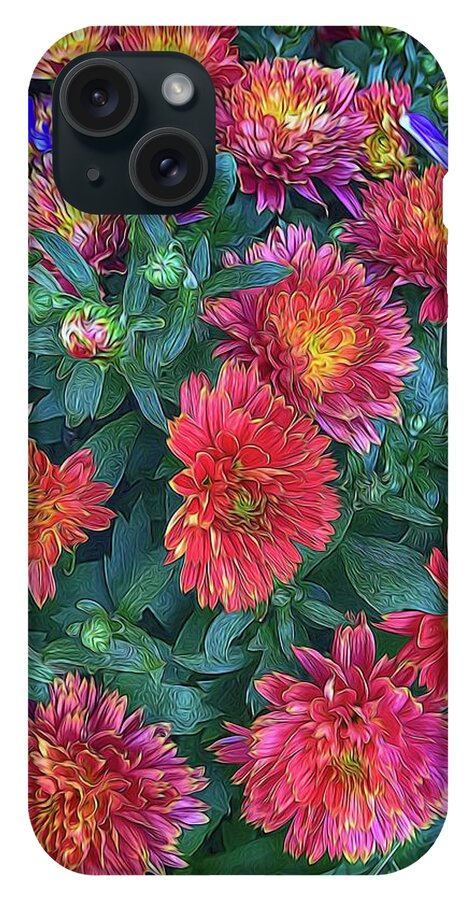 Warm Fall Mums - Phone Case