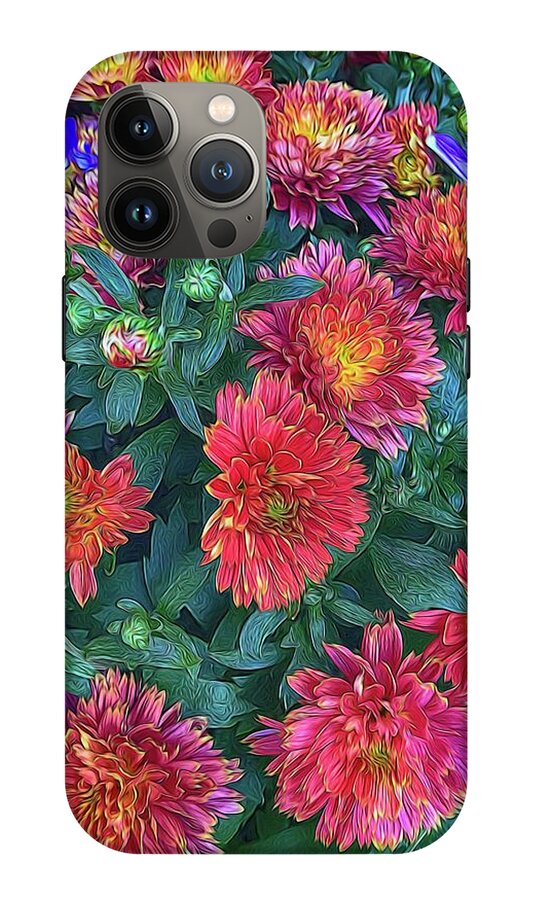 Warm Fall Mums - Phone Case