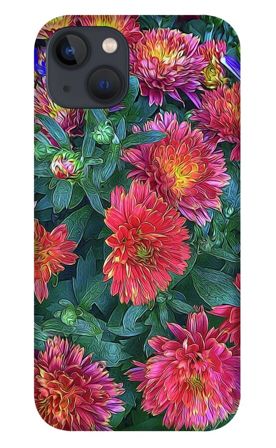 Warm Fall Mums - Phone Case