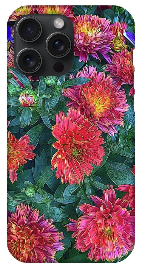 Warm Fall Mums - Phone Case