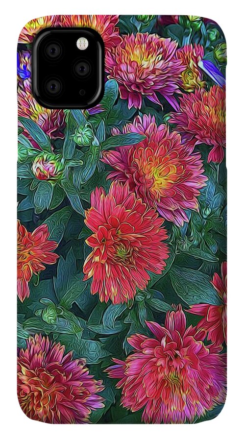 Warm Fall Mums - Phone Case