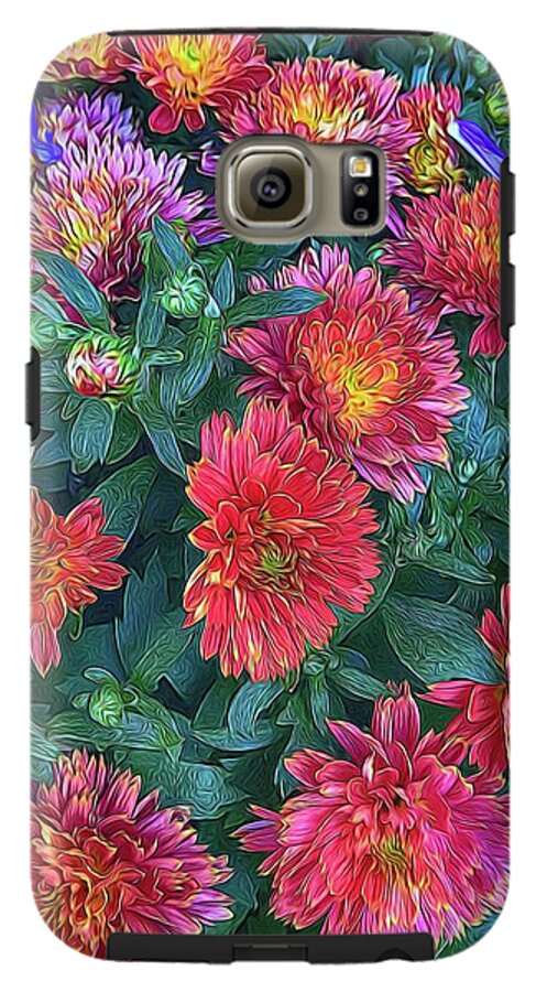 Warm Fall Mums - Phone Case