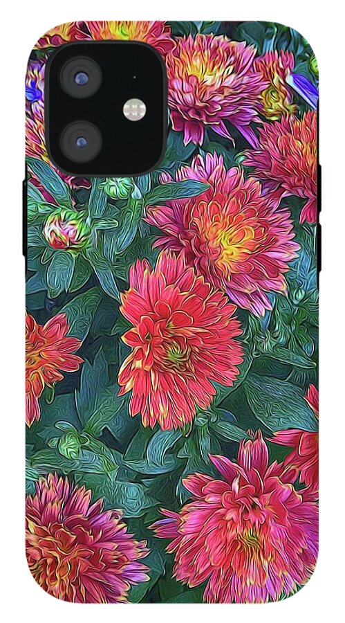 Warm Fall Mums - Phone Case