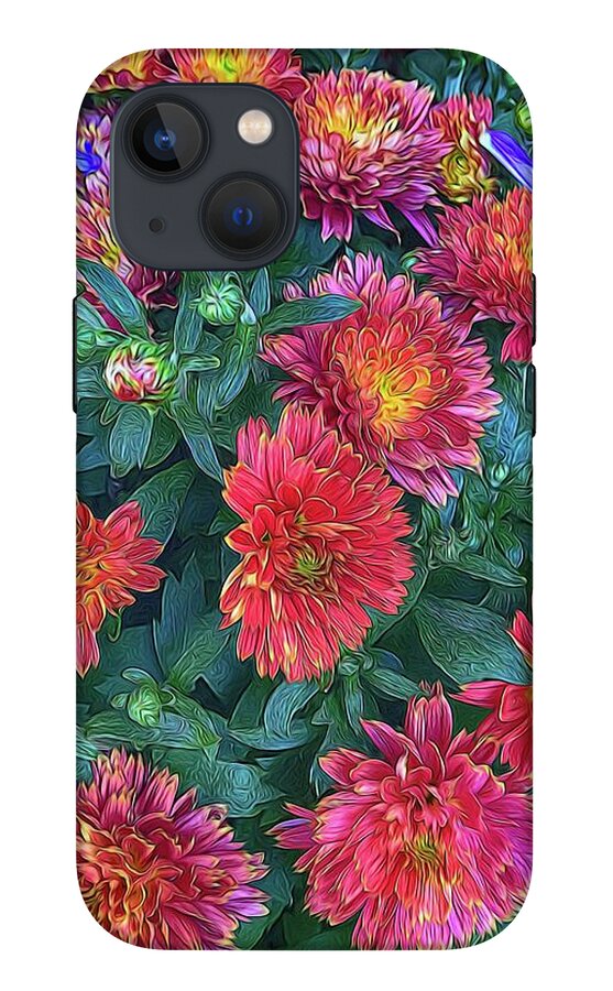 Warm Fall Mums - Phone Case