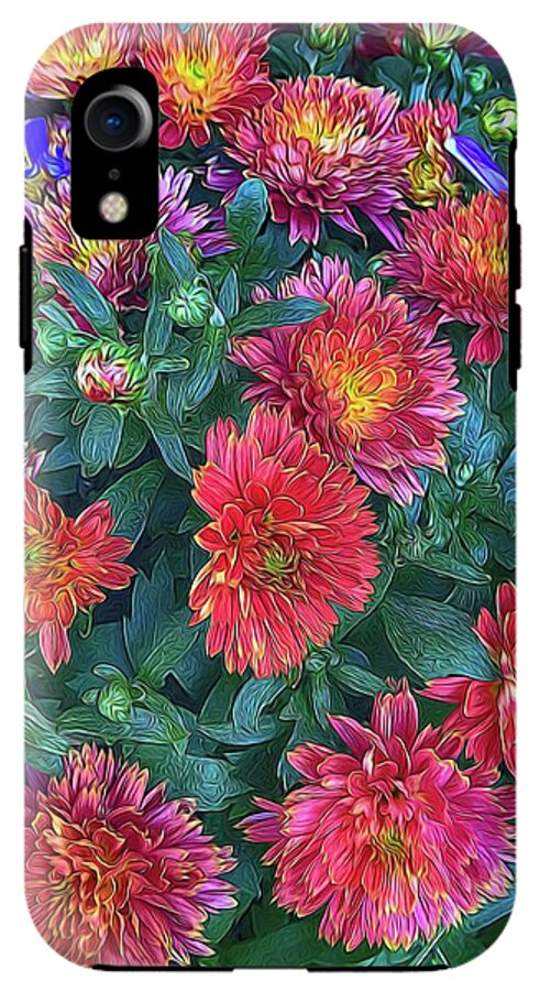 Warm Fall Mums - Phone Case