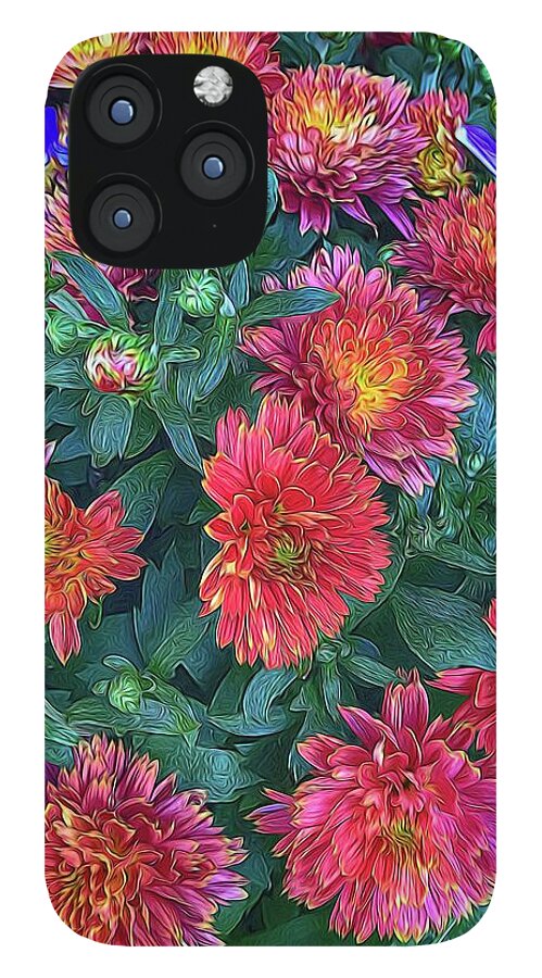 Warm Fall Mums - Phone Case
