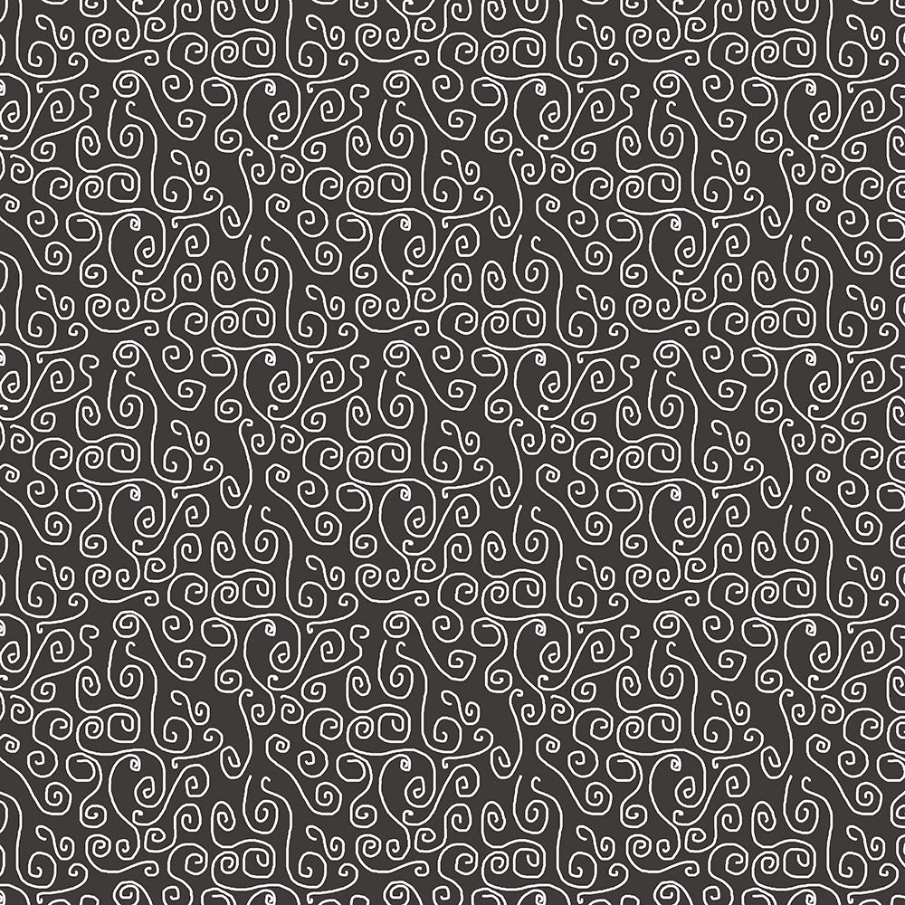 White Swirls on Gray Pattern Digital Image Download