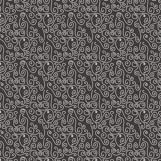White Swirls on Gray Pattern Digital Image Download
