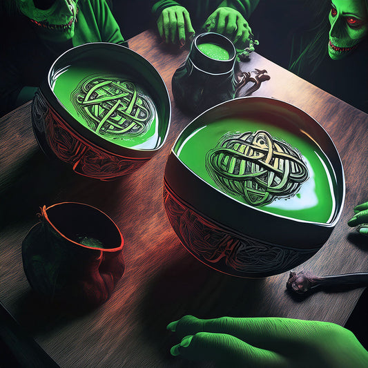 Witches Brewing Coffee Digital Image Download