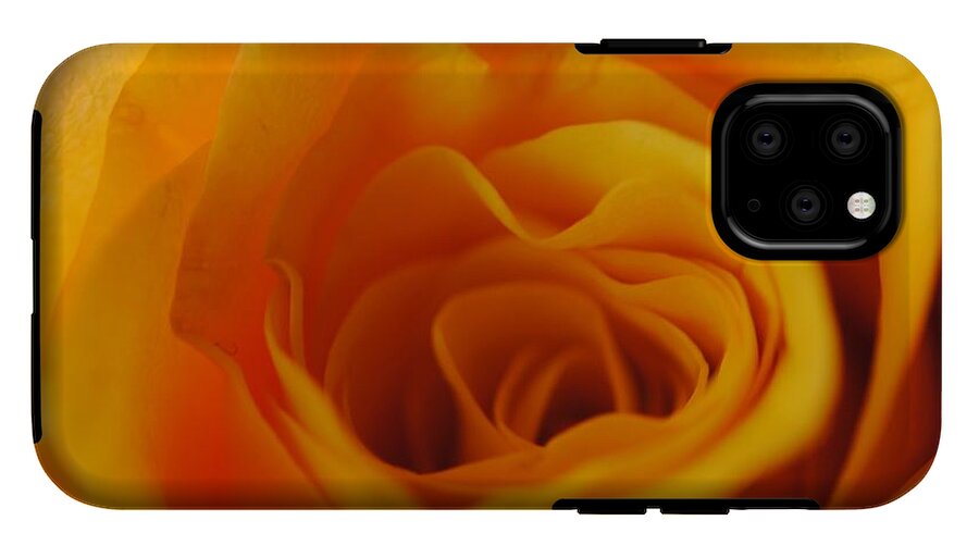 Yellow Rose Close Up - Phone Case