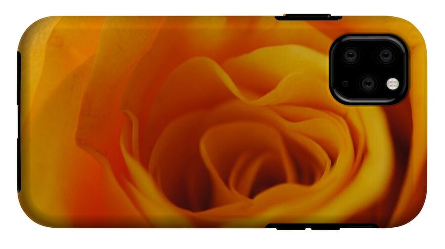 Yellow Rose Close Up - Phone Case