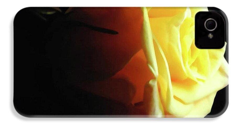 Yellow Rose Sideview - Phone Case