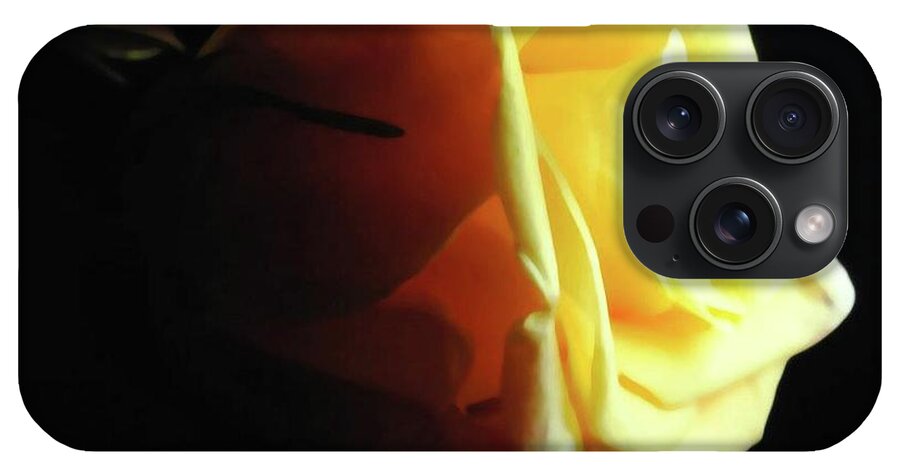 Yellow Rose Sideview - Phone Case