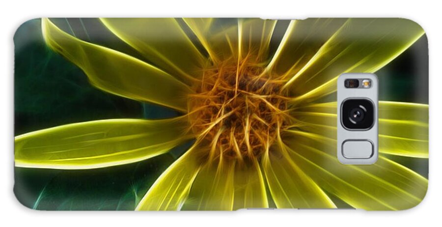 Yellow Wildflower Abstract - Phone Case