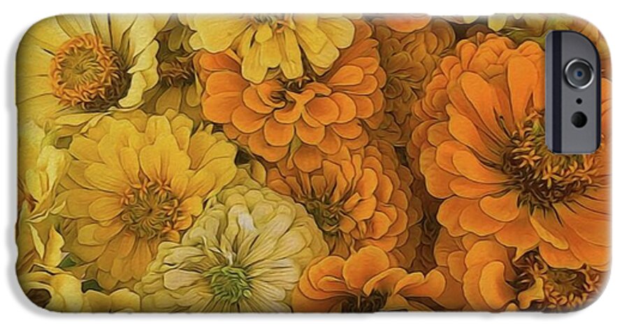 Yellow Zinnias - Phone Case