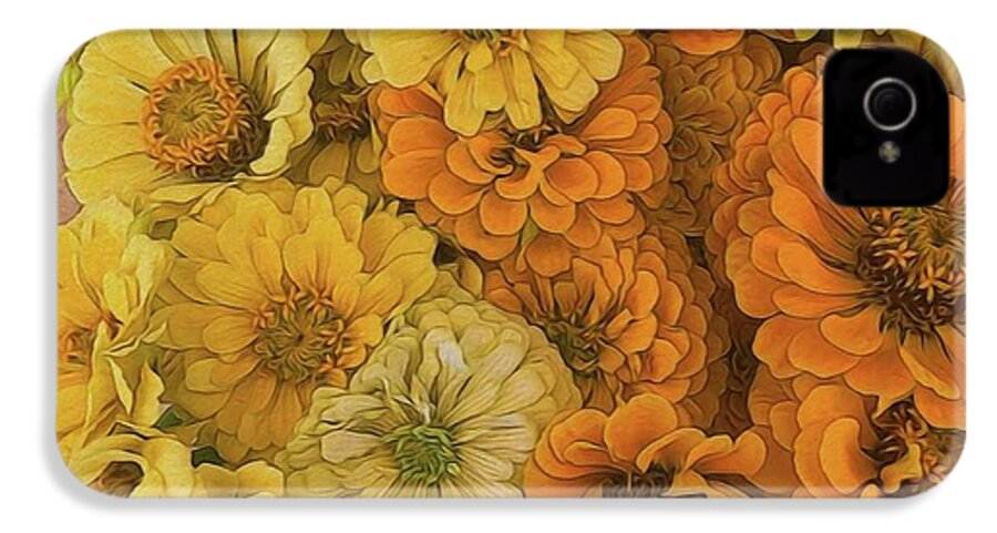 Yellow Zinnias - Phone Case