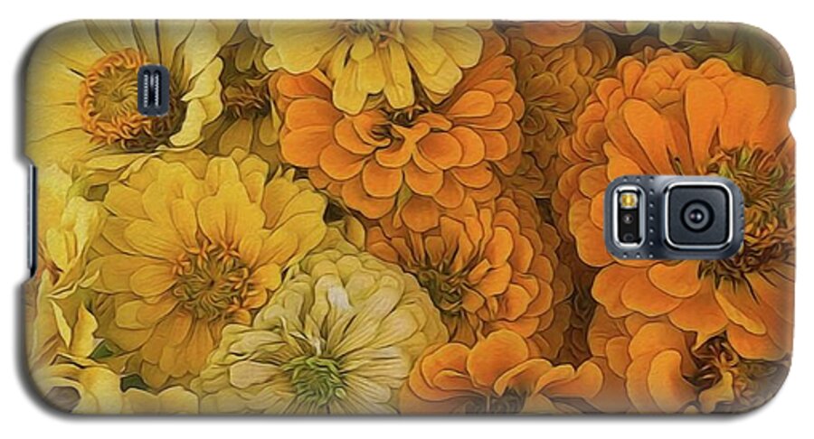 Yellow Zinnias - Phone Case