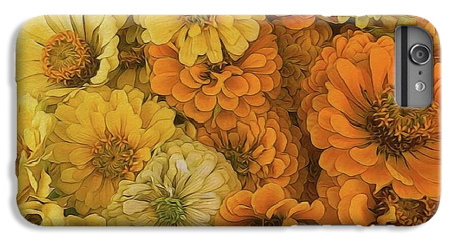 Yellow Zinnias - Phone Case