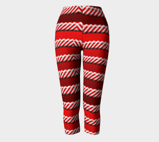 Peppermint Stripes Capris