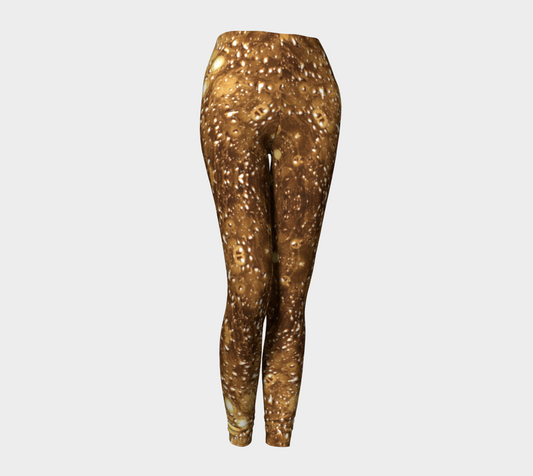 Golden Bokeh Light leggings