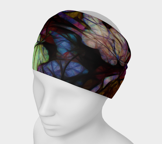 Fall Leaves Abstract Headband