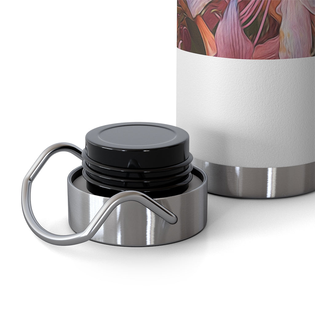 Pink Amaryllis 22oz Vacuum Insulated Bottle