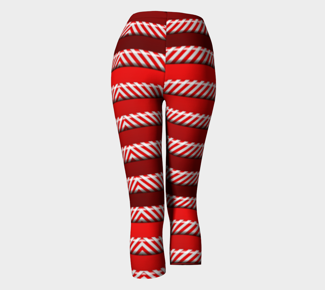 Peppermint Stripes Capris
