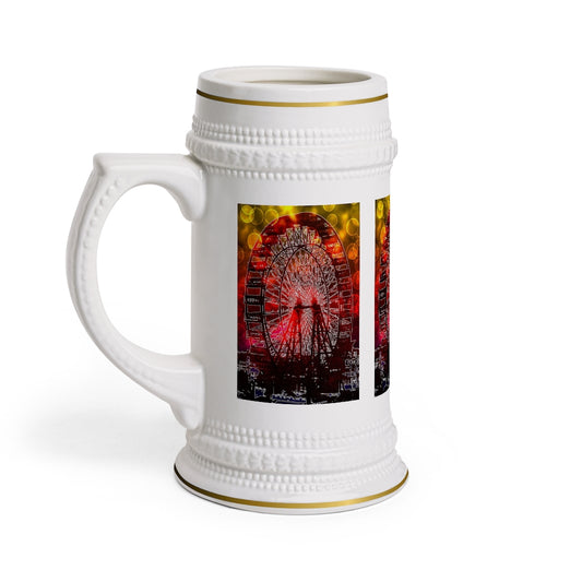 Bokeh Light Ferris Wheel Stein Mug