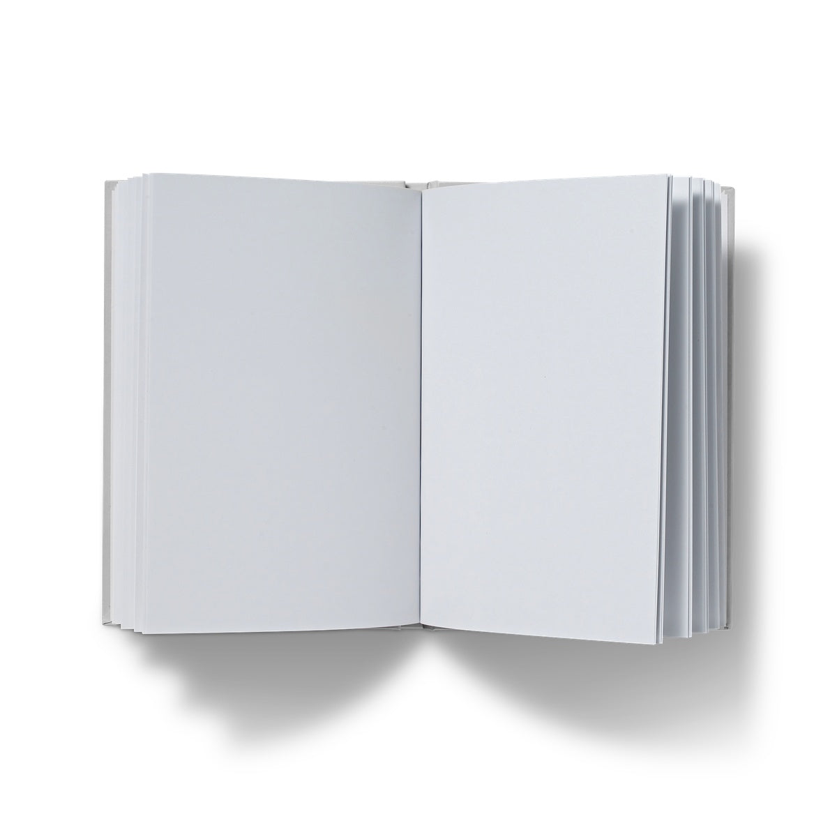 Blue Green Dahlias Hardback Journal