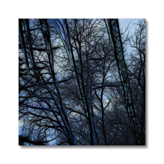 Twilight Icicles Canvas