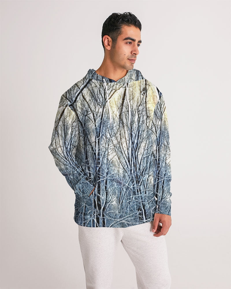 4 Oclock Winter Landscape Men's Hoodie