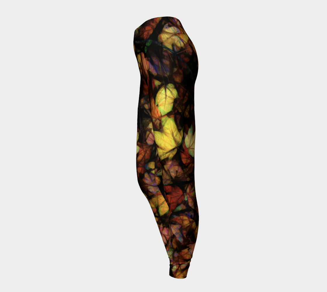 Late October Leaves Leggings